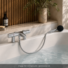 Pack GROHE Precision Trend avec colonnettes douchette ronde ambiance