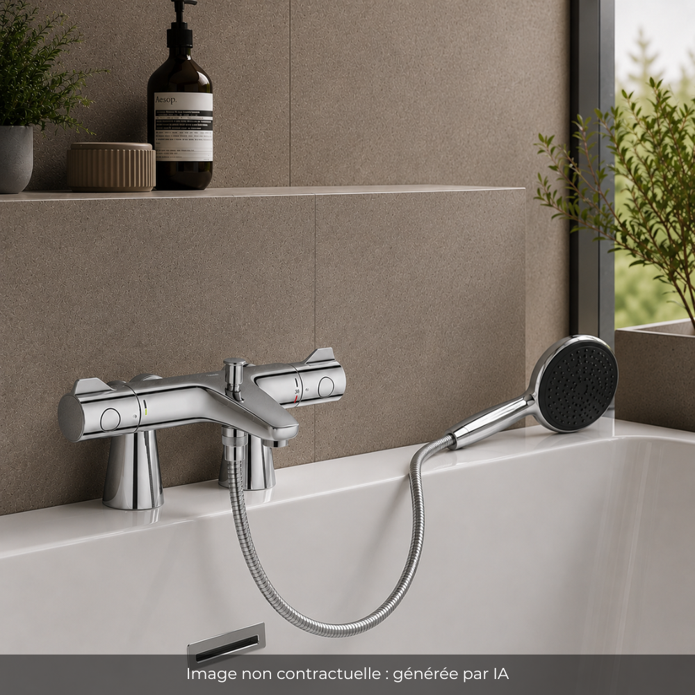 Ensemble GROHE Grohtherm 800 douchette ronde ambiance