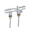 Mitigeur baignoire thermostatique GROHE Grohtherm 800 avec colonnettes Idro'Flex face