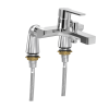 Mitigeur bain douche mécanique VILLEROY & BOCH Architectura + colonnettes Idro'Flex Chromé