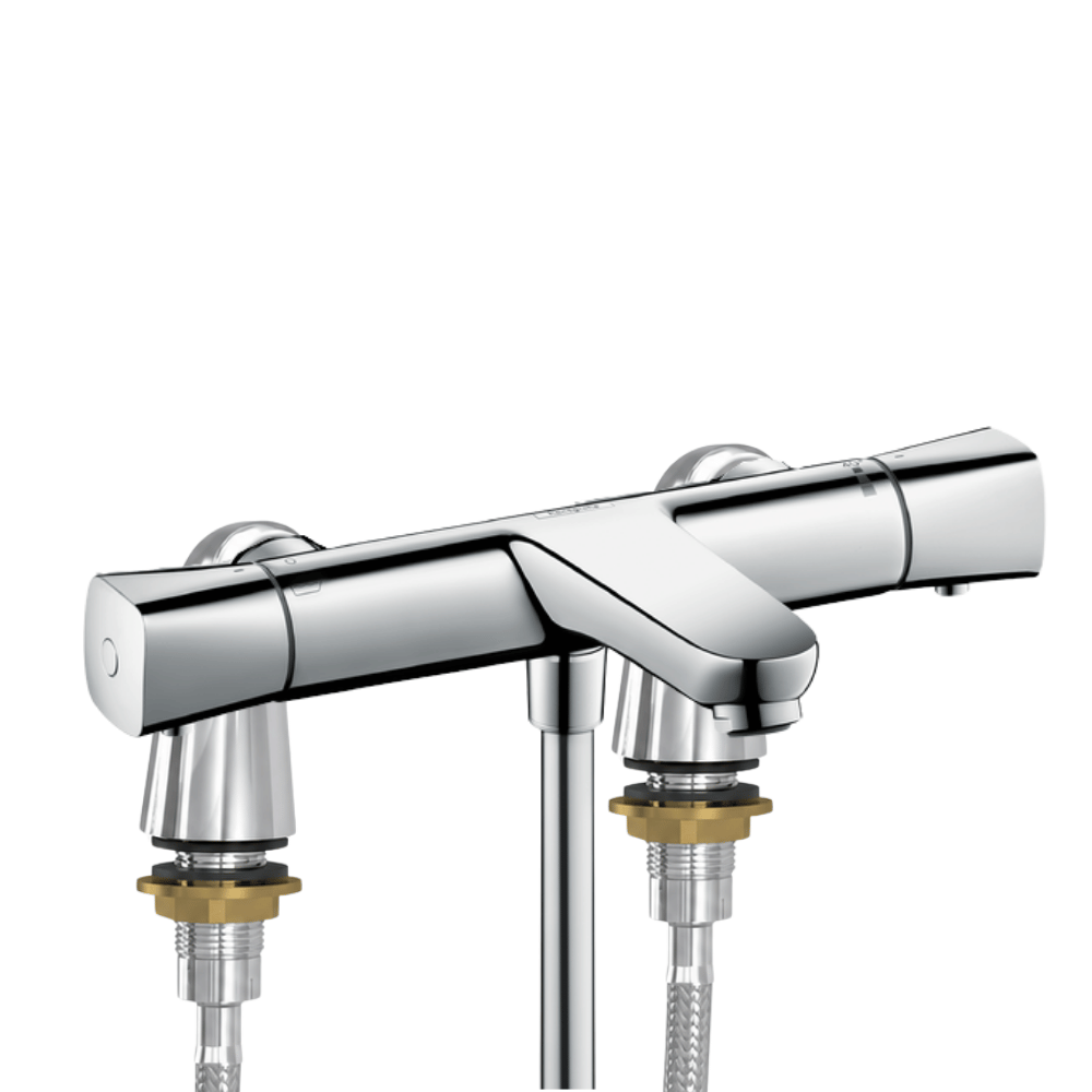 Mitigeur bain douche thermostatique HANSGROHE Ecostat Universal + colonnettes Idro'Flex Chromé