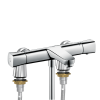 Mitigeur bain douche thermostatique HANSGROHE Ecostat Universal + colonnettes Idro'Flex Chromé