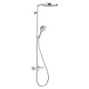 Colonne de douche thermostatique HANSGROHE Raindance Select S 240 2 jets chromé face