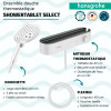 Pack mitigeur douche thermostatique HANSGROHE ShowerTablet Select + Flexible Designflex + Pommeau 3jets Raindance Select S|Batin
