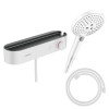 Pack mitigeur douche thermostatique HANSGROHE ShowerTablet Select + Flexible Designflex + Pommeau 3jets Raindance Select S|Batin