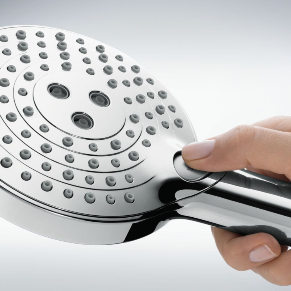 Pack mitigeur douche thermostatique HANSGROHE ShowerTablet Select + Flexible Designflex + Pommeau 3jets Raindance Select S|Batin