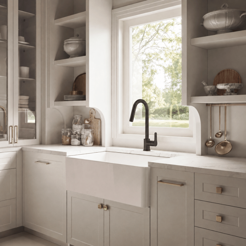 Robinet de cuisine haut VitrA Minimax Round | Batinea