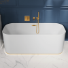 Support mural pour douchette avec raccordement VILLEROY ET BOCH Universal Showers rond | Batinea