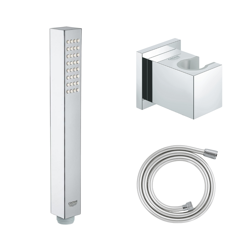 Douchette GROHE Vitalio Joy Cube Stick avec flexible 150 cm et support mural