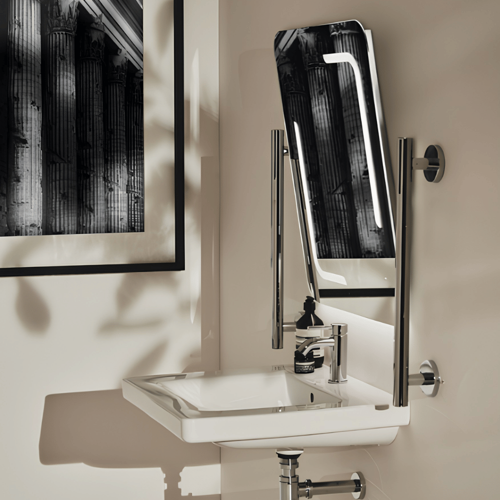 Lavabo suspendu 60 cm IDEAL STANDARD Connect Freedom blanc avec trop plein | Batinea
