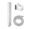 Douchette 1 jet GROHE Vitalio Joy Cube Stick avec flexible 200 cm et support mural