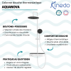 Colonne de douche thermostatique KINEDO Aquanova | Batinea