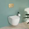 Pack WC suspendu sans bride VitrA  M60 + bâti support + Plaque