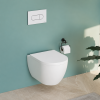 Pack WC suspendu sans bride VitrA  M60 + bâti support + Plaque