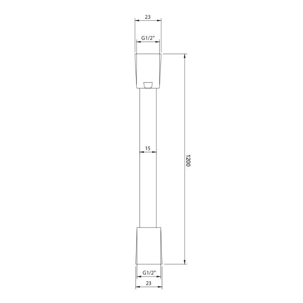 Flexible de douche VILLEROY ET BOCH Universal Showers | Batinea