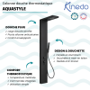 Colonne de douche thermostatique KINEDO Aquastyle | Batinea