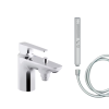 Mitigeur baignoire JACOB DELAFON Aleo+ + pommeau de douche Shift+ rond + flexible de douche lisse