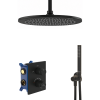 Colonne de douche encastrée VILLEROY & BOCH Universal Shower avec douchette stick 1 jet noir mat