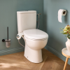 Kit lavant pour abattant WC universel JACOB DELAFON Seine blanc brillant