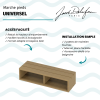 Marche pieds universel JACOB DELAFON pour baignoire
