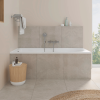 Pack mitigeur bain douche thermostatique DURAVIT Wave + pommeau Universal 3 jets + flexible 160 cm |Batinea