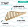 Tablette d'angle HANSGROHE AddStoris bronze brossé infos