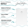 Receveur de douche antidérapant JACOB DELAFON Bastille céramique
