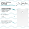 Receveur de douche antidérapant JACOB DELAFON Bastille céramique