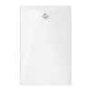 Receveur de douche antidérapant KINEDO Kinesurf Nova extra-plat découpable blanc avec bonde + grille |Batinea