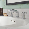 Meuble de salle de bain JACOB DELAFON Cléo 1889 Gris Intense + plan vasque 3 trous + colonne droite + mélangeur
