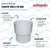 Adaptateur sortie de cuvette WC WIRQUIN mâle 90 mm avantages