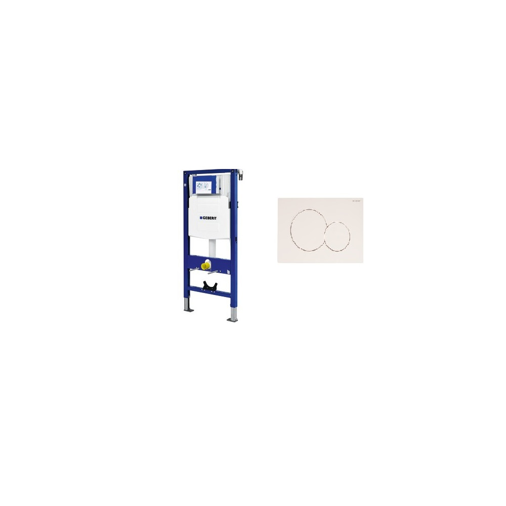 Bati support et plaque de commande Geberit UP320 - Batinea - OGS Distribution