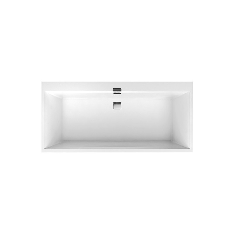 Baignoire Villeroy et Boch Squaro Edge 12 vus de dessus 