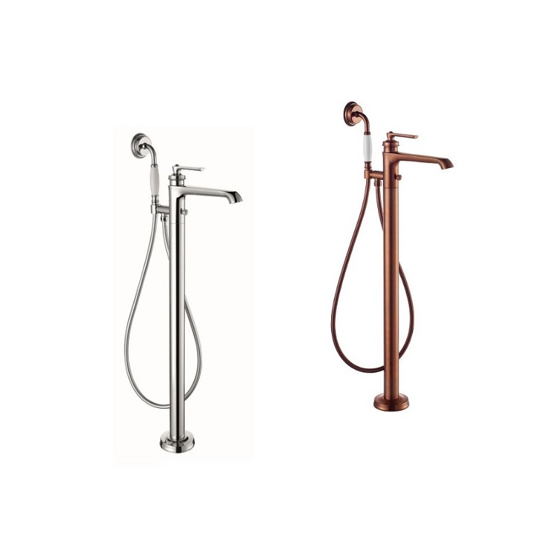Mitigeur baignoire ilot - Robinet baignoire sur pied Paini Ladys