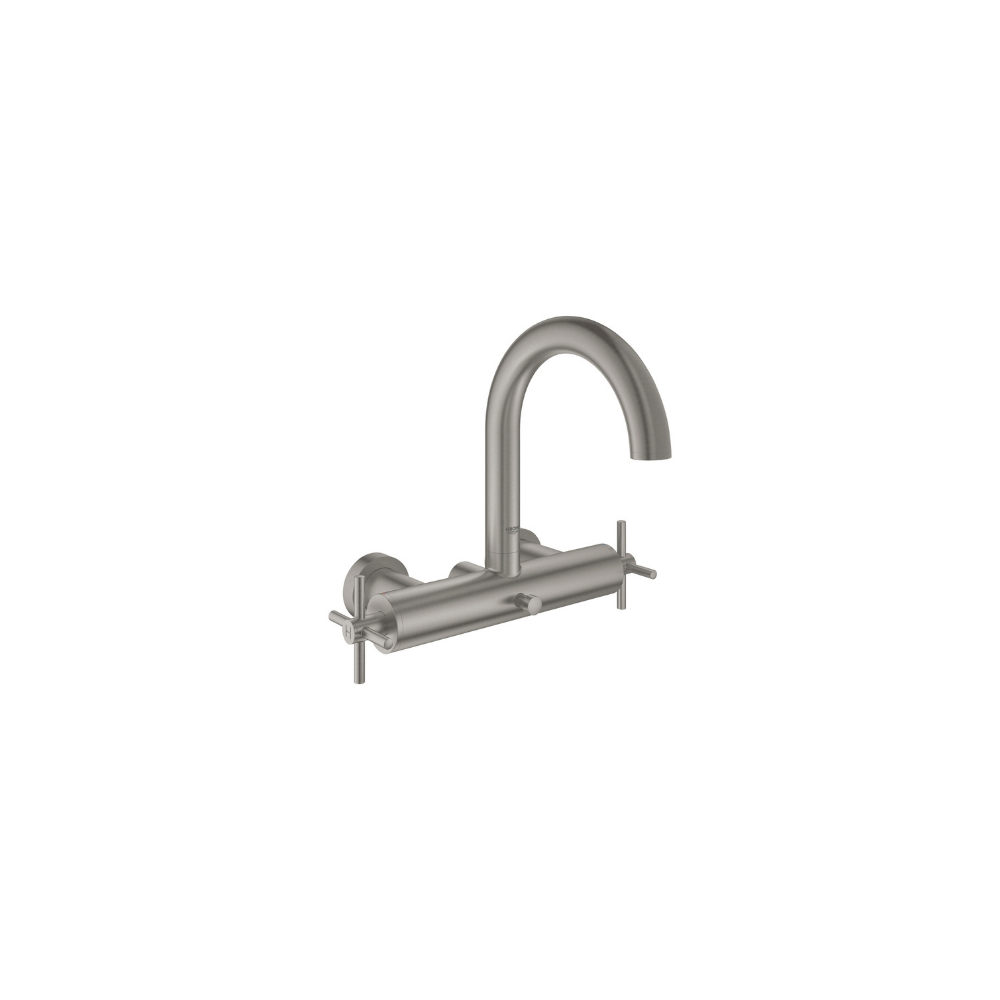 Mélangeur bain douche couleur Supersteel Atrio