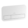 Plaque de commande wc suspendu Villeroy et Boch Blanche