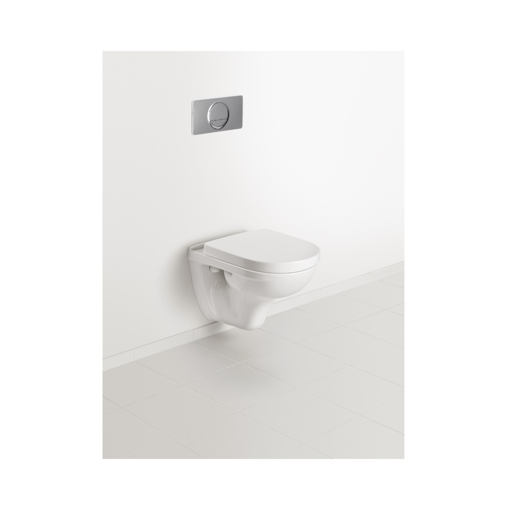 Cuvette suspendue compacte Villeroy et Boch O Novo