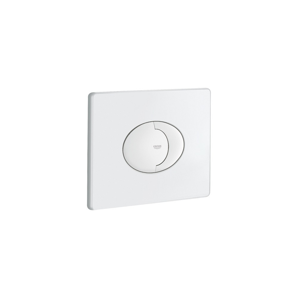 Plaque de commande Grohe Skate Air horizontale blanc alpin