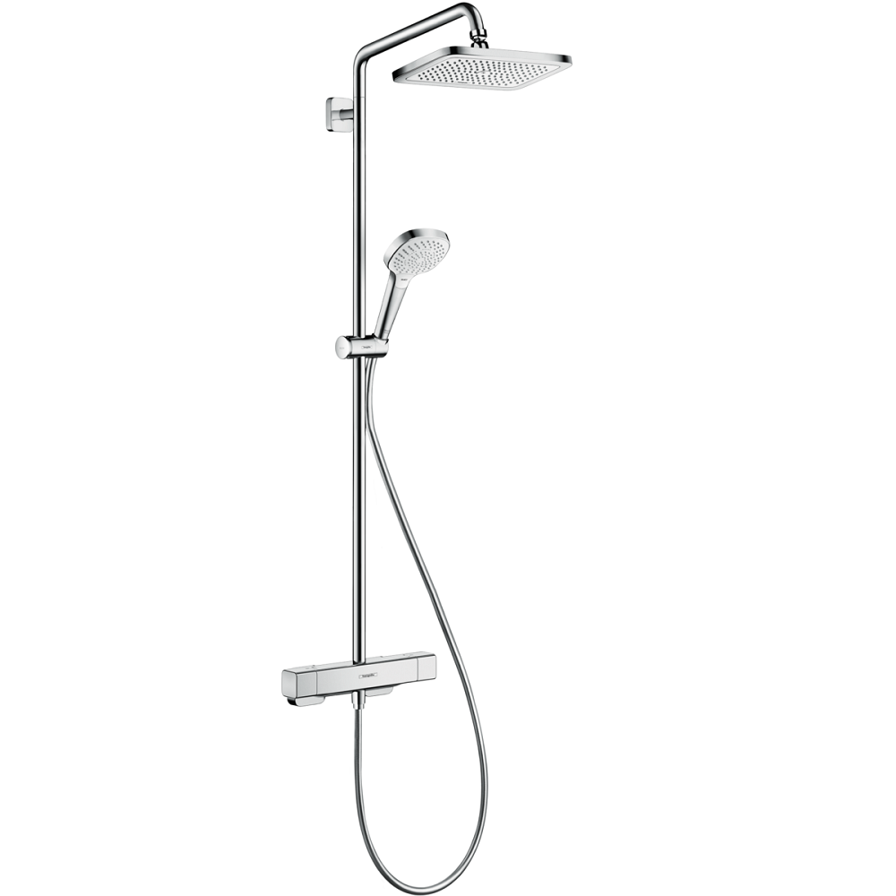Colonne douche thermostatique Hansgrohe Croma E 280 1 jet EcoSmart