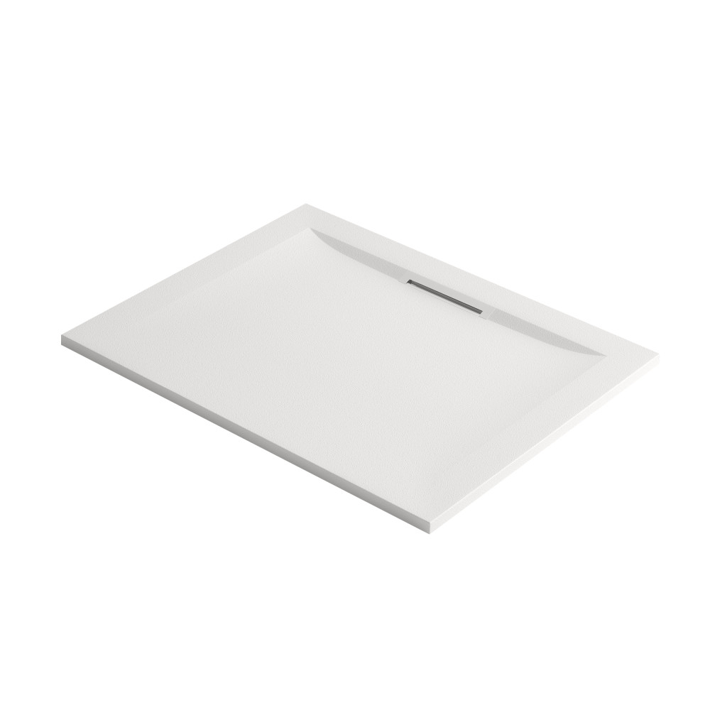 Receveur Flight Pure 140x80 antidérapant Jacob Delafon fond blanc 