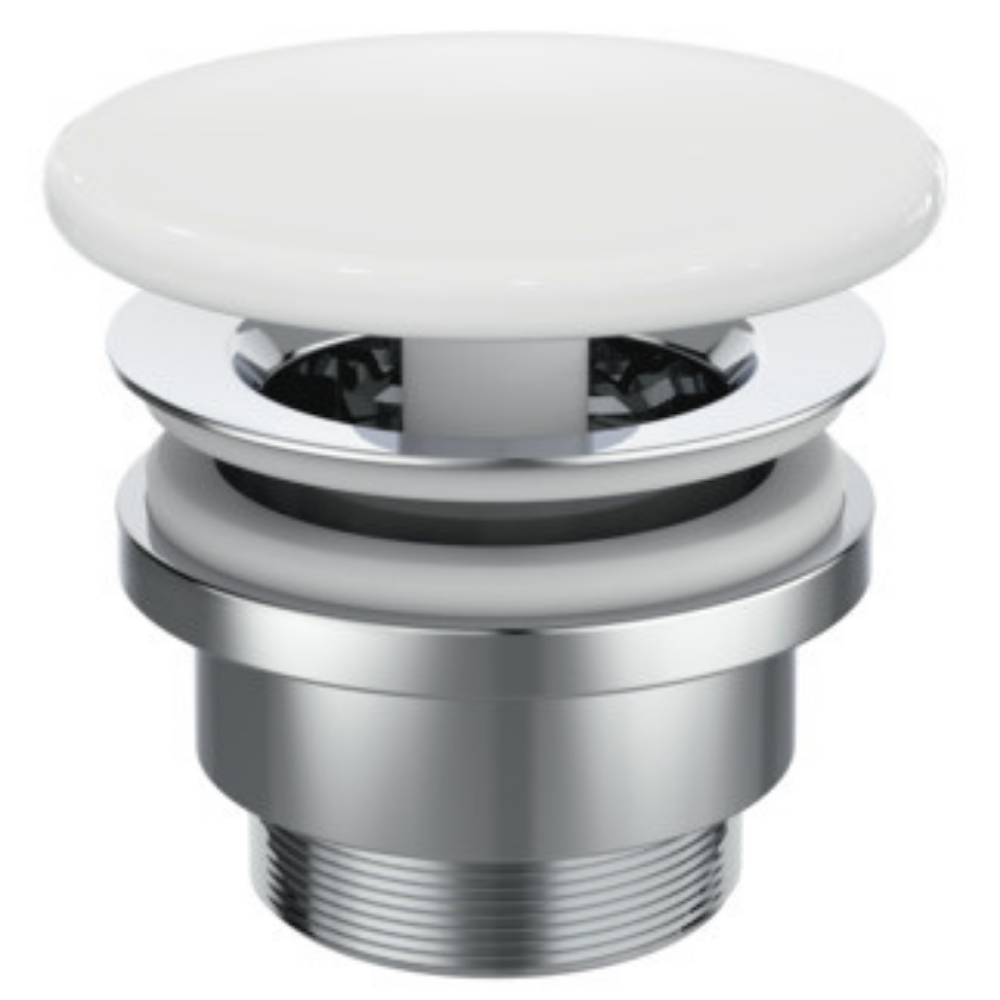 Bonde, non refermable Ideal Standard Universal avec recouvrement en céramique blanc soyeux mat  photo