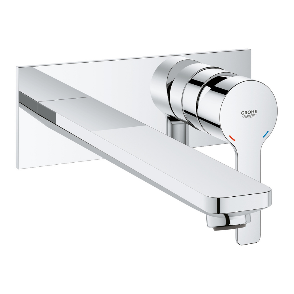 Mitigeur lavabo couleur mural GROHE Lineare Taille L Robinet mural salle de bain Grohe Lineare Taille L
