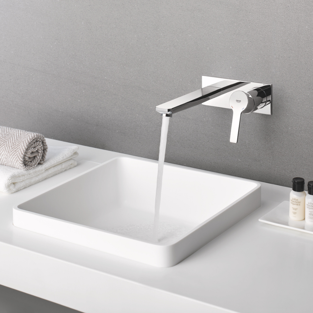 Mitigeur lavabo couleur mural GROHE Lineare Taille L Robinet mural salle de bain Grohe Lineare Taille L