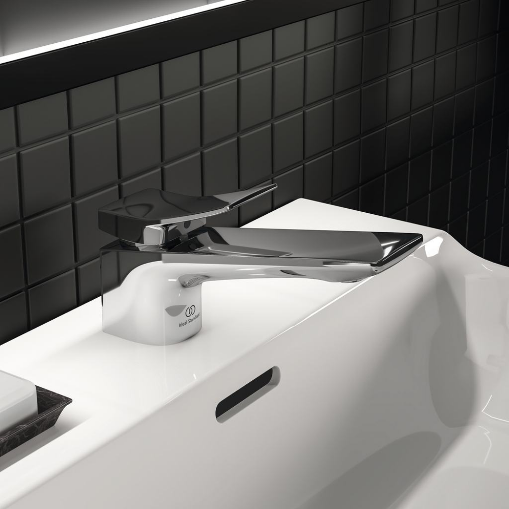 Mitigeur lavabo avec tirette et vidage Ideal Standard Conca chrome