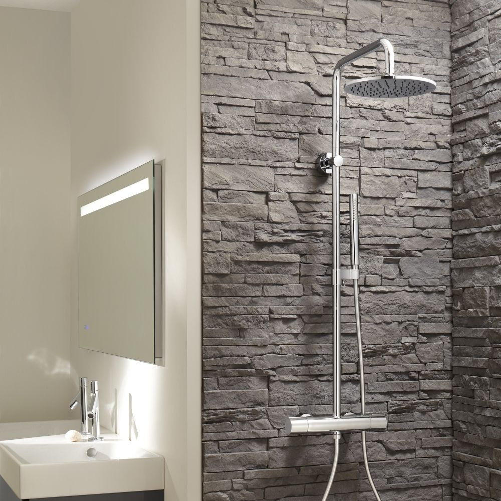 Colonne de douche thermostatique Jacob Delafon Toobi
