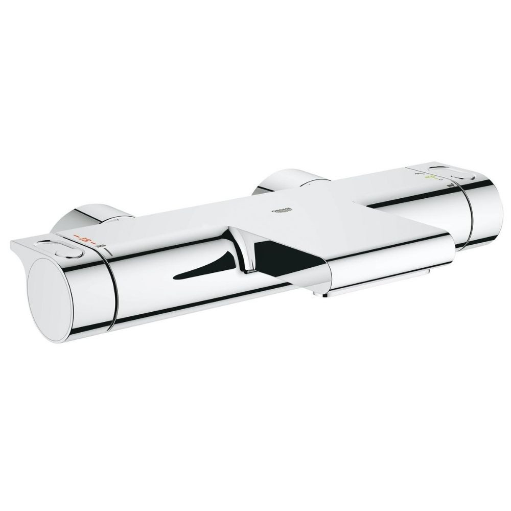 Robinet bain thermostatique Grohe Grohtherm + Ensemble de douche Grohe Rainshower