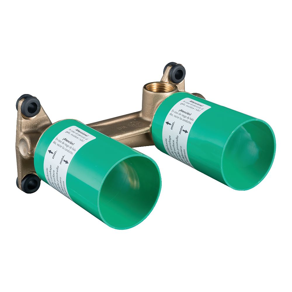 Corps d'encastrement pour mitigeur de lavavo encastré au mur hansgrohe