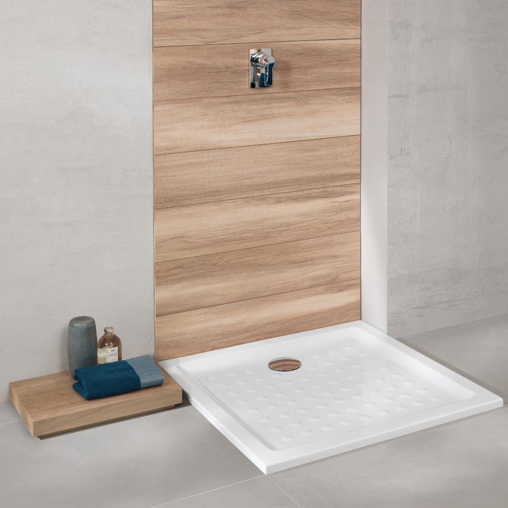 Receveur de douche carré Villeroy et Boch O.Novo