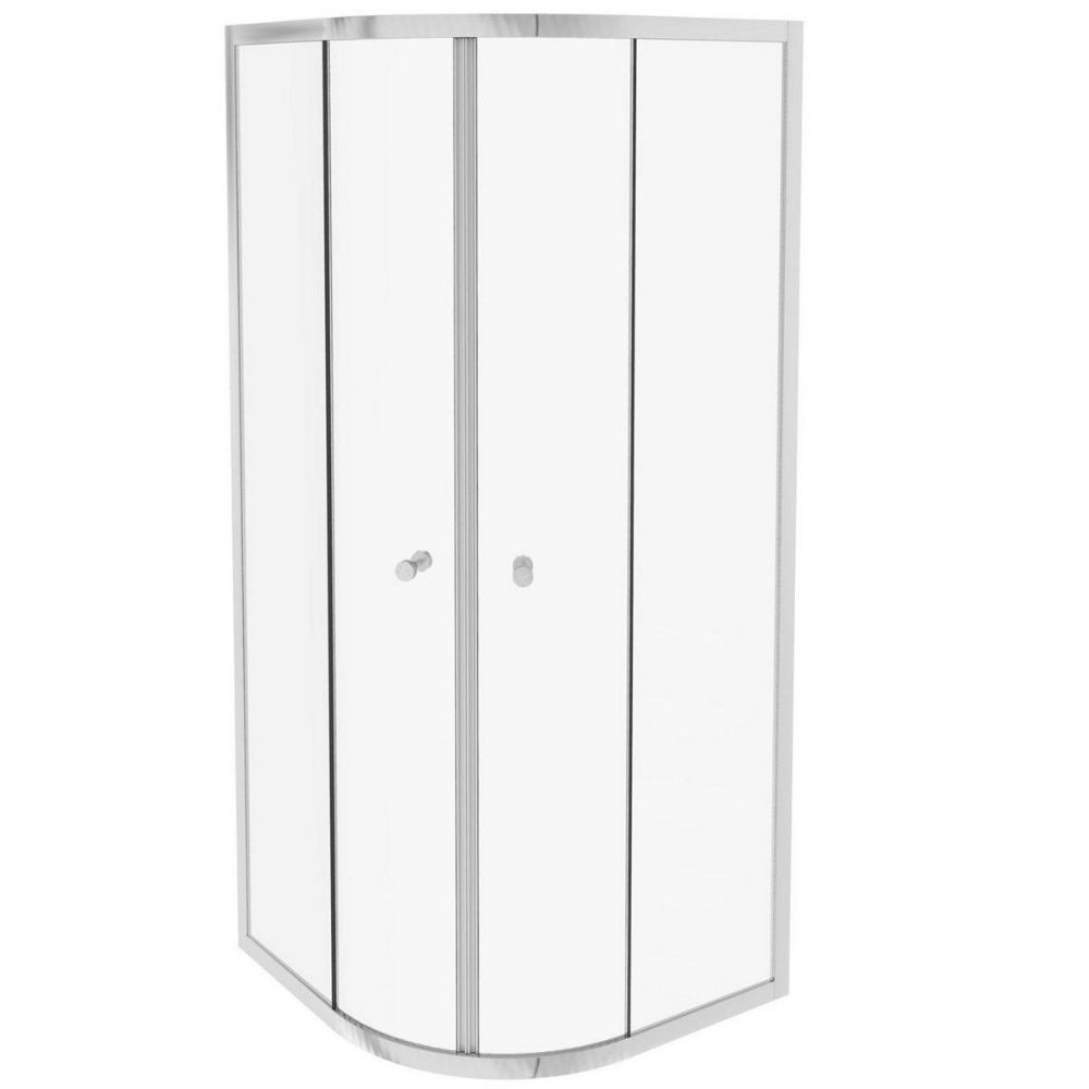 Paroi douche quart de rond coulissant Jacob Delafon Serenity 90 cm E14R90-GA