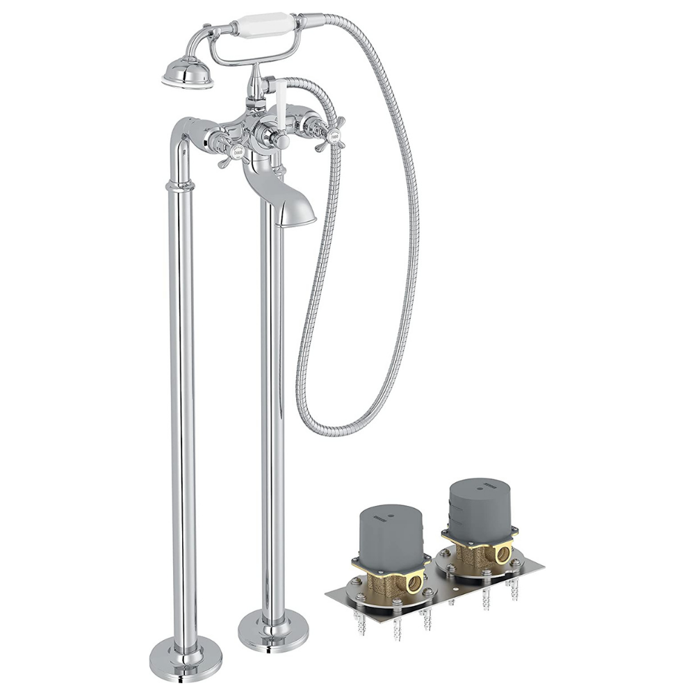 E31695-CP jacob delafon cleo mitigeur bain et douche et corps encastré chrome